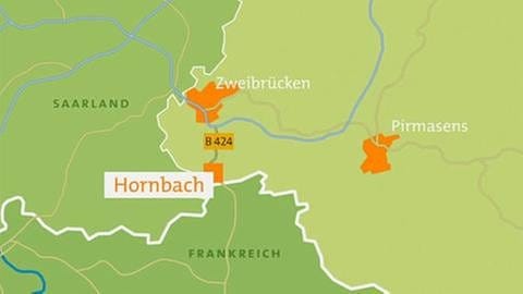 Karte Hornbach (Foto: SWR, SWR -)
