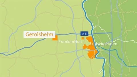 Gerolsheim - Karte (Foto: SWR, SWR -)
