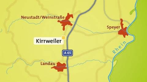 Kirrweiler Karte (Foto: SWR, SWR -)