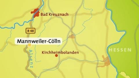 Karte Mannweiler-Cölln (Foto: SWR, SWR -)