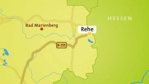 Rehe - Karte (Foto: SWR, SWR -)