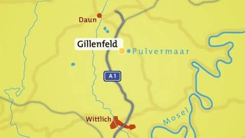 Karte Gillenfeld (Foto: SWR, SWR -)