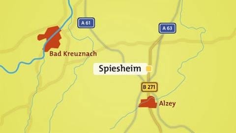 Spiesheim - Karte