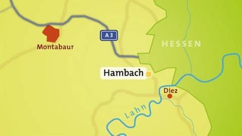 Hambach - Karte (Foto: SWR, SWR -)