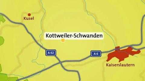 Karte von Kottweiler-Schwanden (Foto: SWR, SWR -)