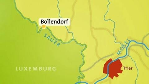 Karte von Bollendorf (Foto: SWR, SWR -)