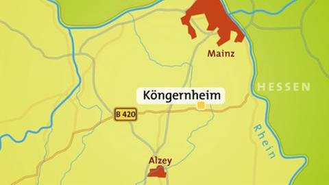Köngernheim karte (Foto: SWR, SWR -)