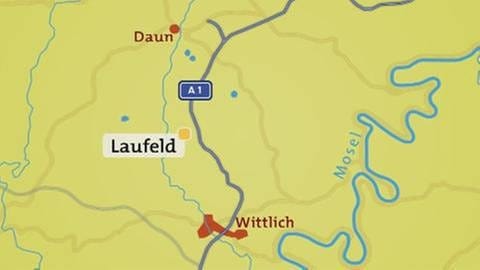 Karte Laufeld (Foto: SWR, SWR -)
