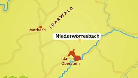 Niederwörresbach - Karte (Foto: SWR, SWR -)