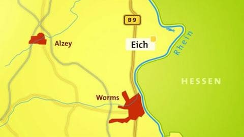 Karte von Eich (Foto: SWR, SWR -)