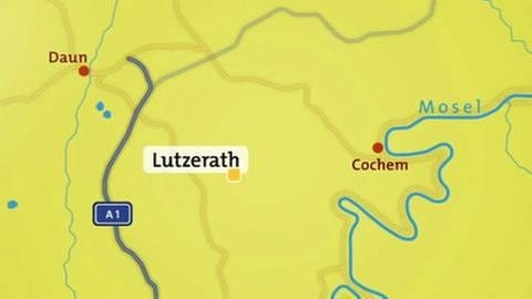Karte von Lutzerath (Foto: SWR, SWR -)