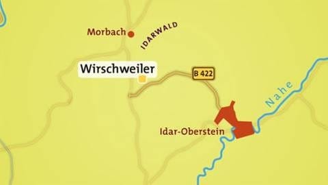 Karte Wirschweiler (Foto: SWR, SWR -)
