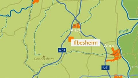 Karte von Ilbesheim (Foto: SWR, SWR -)