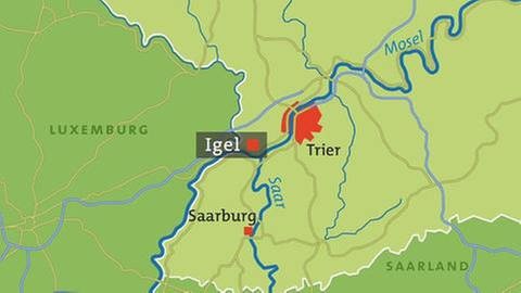 Karte von Igel (Foto: SWR, SWR -)