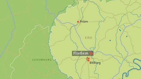 Karte von Fließem (Foto: SWR, SWR -)