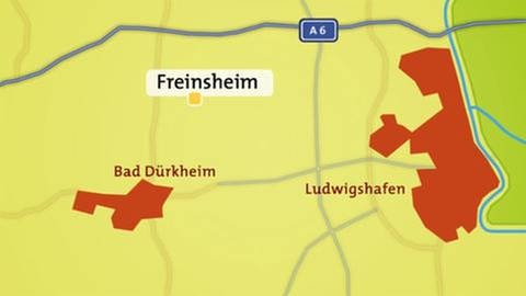 Karte Freinsheim (Foto: SWR, SWR -)