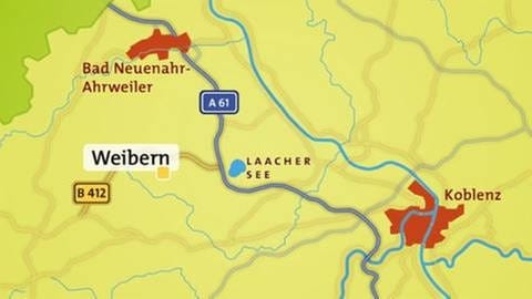 Karte Weibern (Foto: SWR, SWR -)