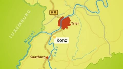 Karte Konz (Foto: SWR, SWR -)