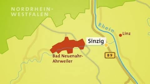 Karte Sinzig (Foto: SWR, SWR -)
