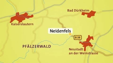 Karte Neidenfels (Foto: SWR, SWR -)