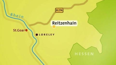 Karte Reitzenhain