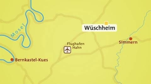 Karte Wüschheim