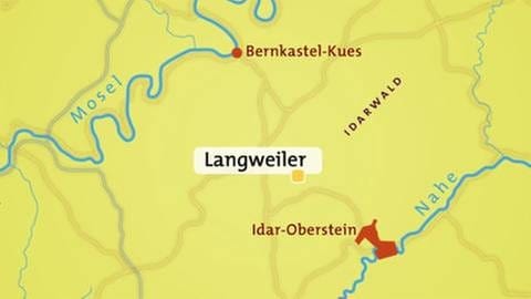 Karte Langweiler (Foto: SWR, SWR -)