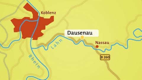 Dausenau - Karte (Foto: SWR, SWR -)