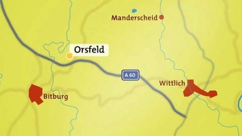 Karte von Orsfeld (Foto: SWR, SWR -)