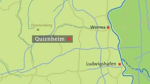 Karte von Quirnheim (Foto: SWR, SWR -)