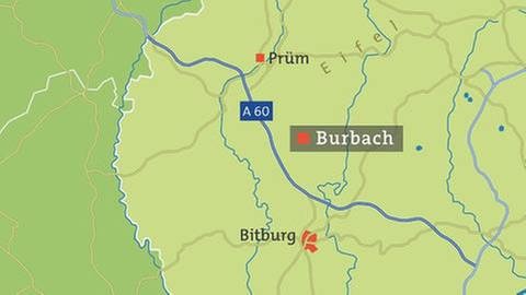 Karte von Burbach (Foto: SWR, SWR -)