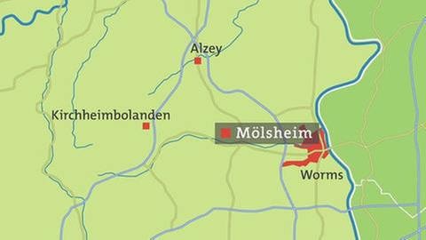 Karte von Mölsheim (Foto: SWR, SWR -)