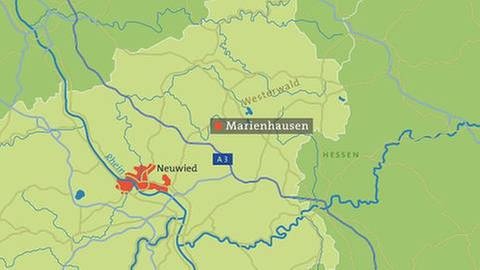 Marienhausen Karte (Foto: SWR, SWR -)