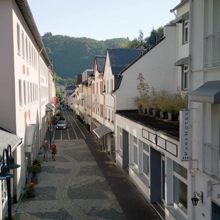Kurfürstenstraße in Bad Bertrich (Foto: SWR)