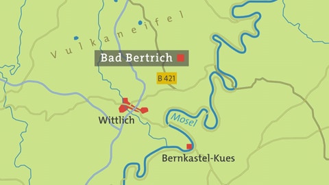 Karte Bad Bertrich