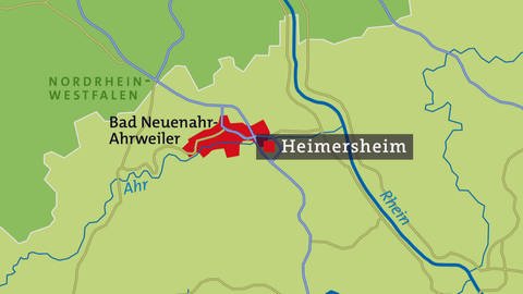 Karte Heimersheim (Foto: SWR)