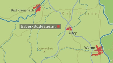 Hierzuland Erbes-Büdesheim Karte (Foto: SWR)