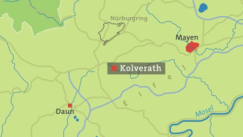 Hierzuland Kolverath Karte (Foto: SWR)