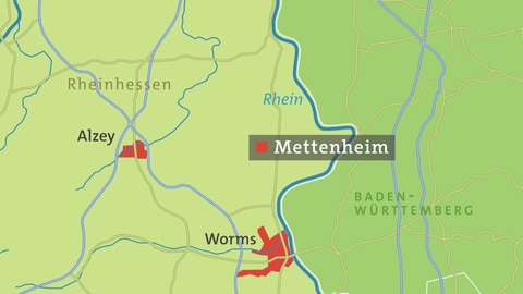 Hierzuland Mettenheim Karte (Foto: SWR)
