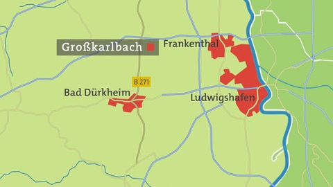 Hierzuland Großkarlbach Karte (Foto: SWR)