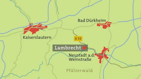 Hierzuland Lambrecht Karte (Foto: SWR)