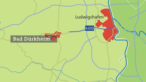 Bad Dürkheim Karte (Foto: SWR)