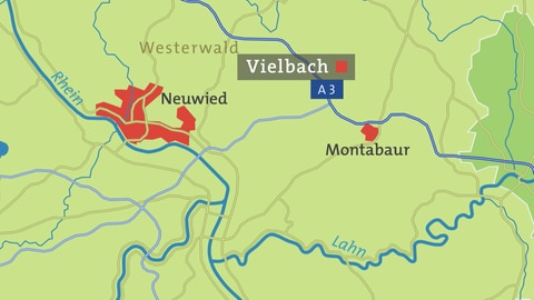 Vielbach Karte (Foto: SWR)