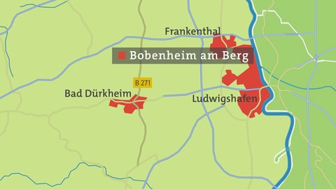 Bobenheim am Berg Karte (Foto: SWR)
