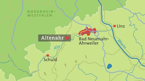 Altenahr Karte (Foto: SWR)