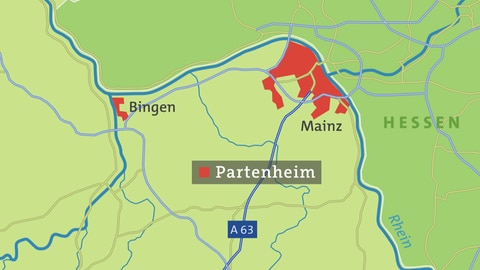 Partenheim Karte (Foto: SWR)