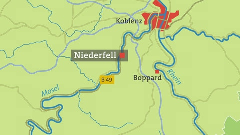 Niederfell Karte (Foto: SWR)