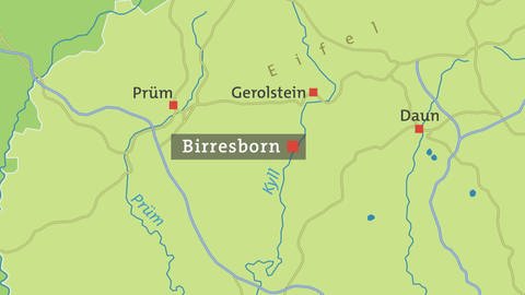 Karte Birresborn (Foto: SWR)