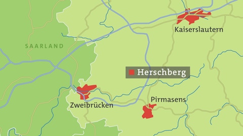 Herschberg Karte (Foto: SWR)