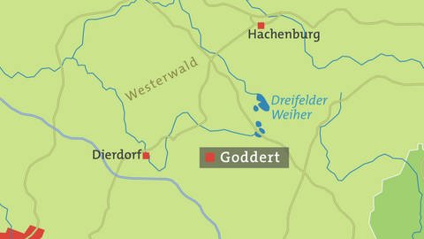 Karte von Goddert (Foto: SWR)